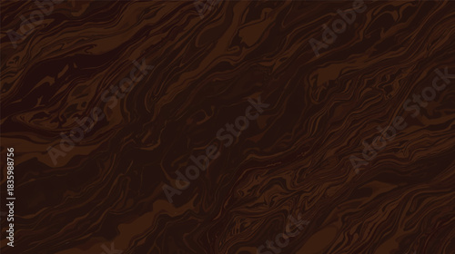 Abstract background featuring swirling marbled patterns in a rich dark chocolate brown tone
