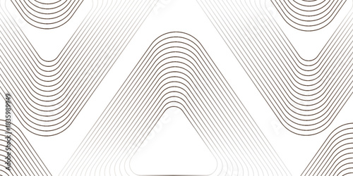 Abstract linear lines on dark background. Futuristic technology digital, data, science, cyber