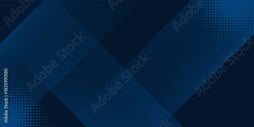 Abstract background gradient dark navy blue banner simple abstract