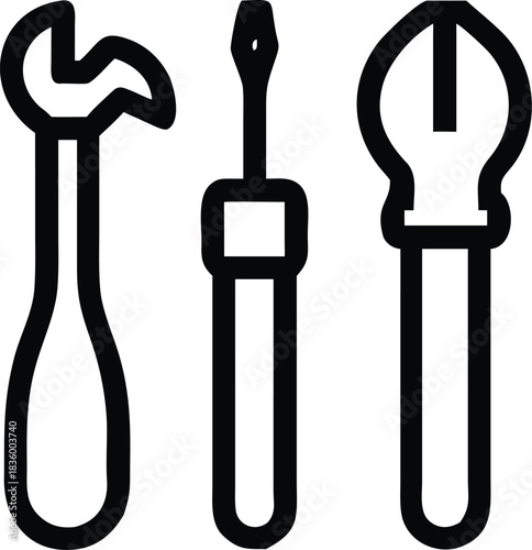 Tool icon set