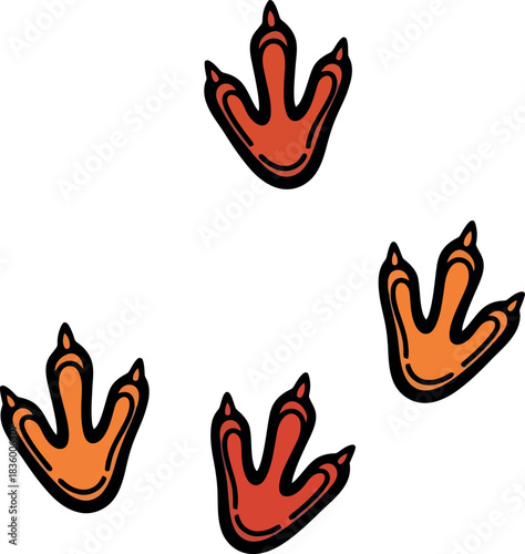 Dinosaur Footprints: A Prehistoric Journey Through Time.