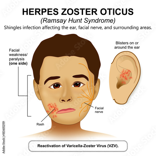 Herpes Zoster Oticus - Ramsay Hunt syndrome