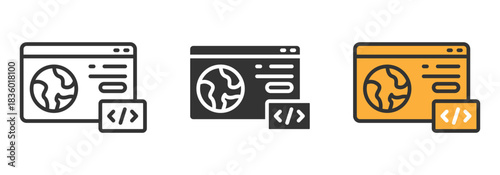 Create your stunning global website with modern code, showcasing your innovative online presence and international reach easily with a professional design