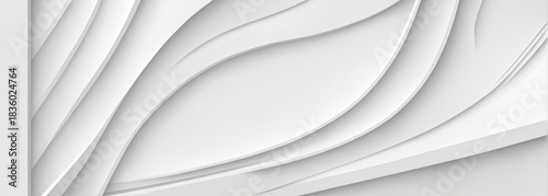 minimalist white abstract s...