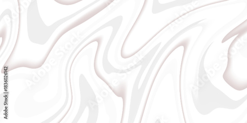 Abstract Elegant Gold White Marble Texture Background. White gray liquid acrylic or marble texture. Abstract background with curved stripes or chaotic lines.  ink backdrop with wavy pattern. 
