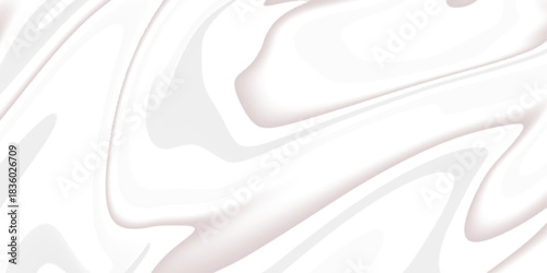 Abstract Elegant Gold White Marble Texture Background. White gray liquid acrylic or marble texture. Abstract background with curved stripes or chaotic lines.  ink backdrop with wavy pattern. 
