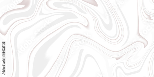 Abstract Elegant Gold White Marble Texture Background. White gray liquid acrylic or marble texture. Abstract background with curved stripes or chaotic lines.  ink backdrop with wavy pattern. 
