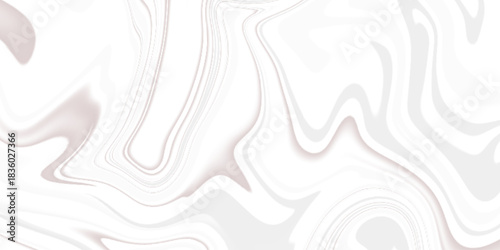 Abstract Elegant Gold White Marble Texture Background. White gray liquid acrylic or marble texture. Abstract background with curved stripes or chaotic lines.  ink backdrop with wavy pattern. 
