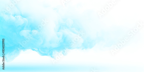 White cloud on blue sky arranging in a beautiful natural looks as morning view of winter season sky, natural cloudy shiny blue sky with various blurry and fogy clouds.