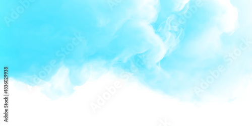 White cloud on blue sky arranging in a beautiful natural looks as morning view of winter season sky, natural cloudy shiny blue sky with various blurry and fogy clouds.