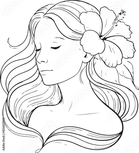 Woman Face SVG, Fashion Silhouette Cut Files PNG, cinderella fairygodmother svg