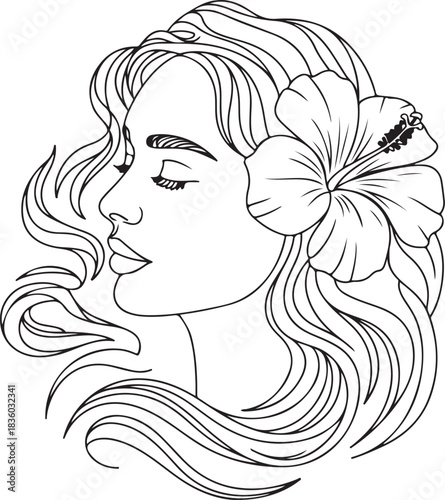 Woman Face SVG, Fashion Silhouette Cut Files PNG, cinderella fairygodmother svg