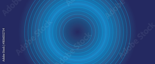 PrintBright blue dynamic abstract vector background with diagonal lines. 3d cover of business presentation banner for sale event night party. Fast moving soft circle wave line stripe decoration