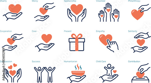 Business Management and Growth Icon Set, Risk Management, Performance Metrics, Time Management, Talent Acquisition, Workflow, and Global Network Symbols