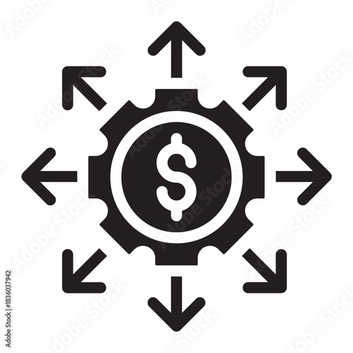 Business Expansion Solid Icon