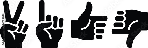 Wine and beverage flat vector icons collection: bottles, glasses isolated on white background, illustration