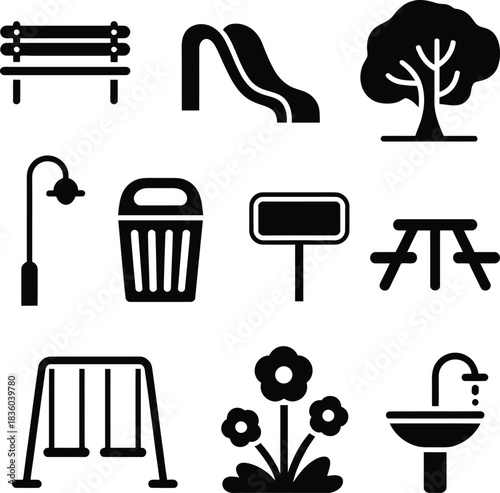 Maternity and pediatric healthcare icons, pregnancy medical set isolated on white background, illustration