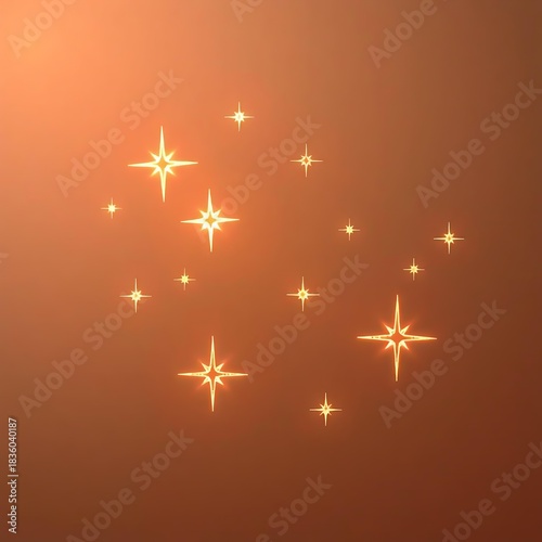 golden stars background
