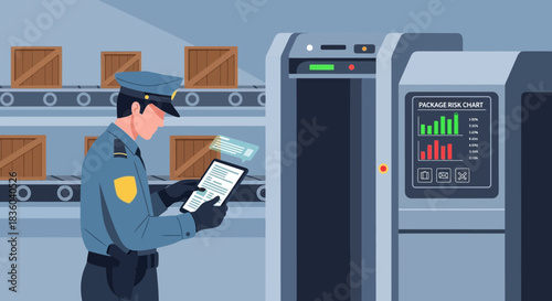 Cargo Inspection Workflow at a Secure Facility: Compliance and Safety Assurance