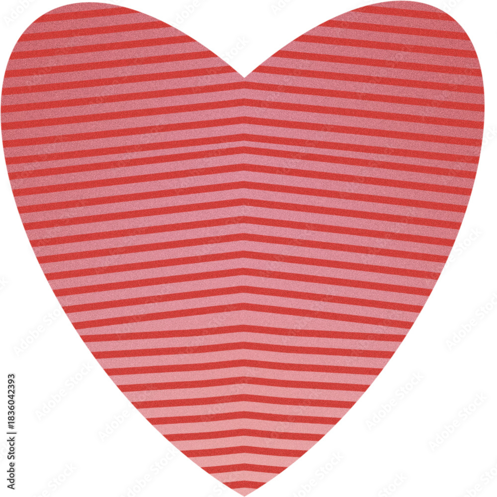 Obraz premium Red Heart Symbol of Love and Valentine Romance