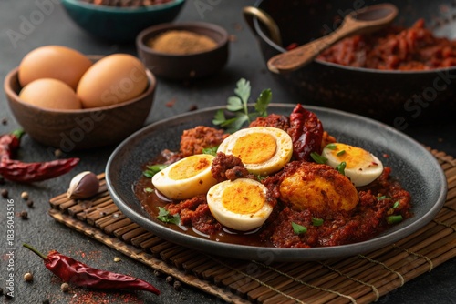 Bengali Egg Kosha – Spicy Roasted Egg Curry