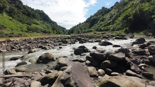 mountain river in the mountains