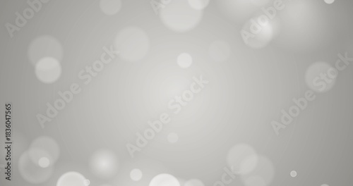 Blurred Light Effect on Gray Background
