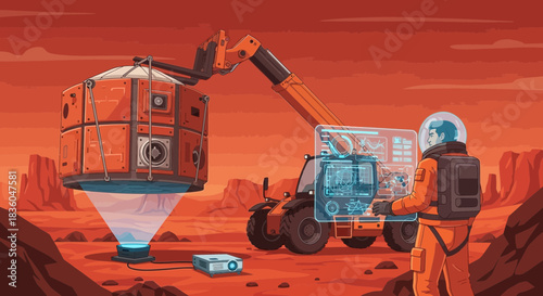 Constructing a Martian Habitat: Future of Space Exploration in the Red Planet