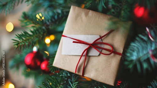 Capturing the moment before the magic: cozy Christmas gifts waiting to bring joy.