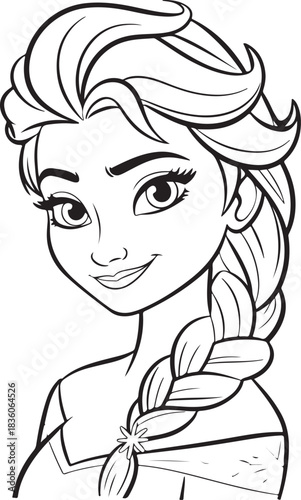 Elsa Face Icon Svg Png, Cut Ready Digital Design For Cricut Silhouette PNG, cinderella fairygodmother svg