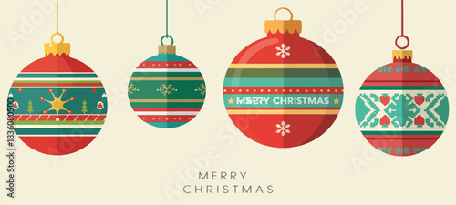 Vector illustration of a stylized giftbox with a beautiful garland wrapped around it, created in a flat design style with bold lines, vibrant colors