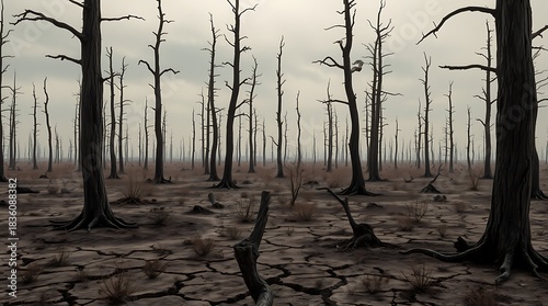 Declining Forest Health Due to Disturbance