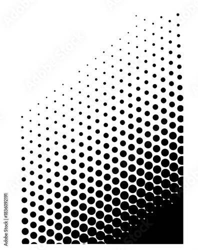 Conjunto de fondos abstractos de trama de semitonos con puntos y cuadrados
