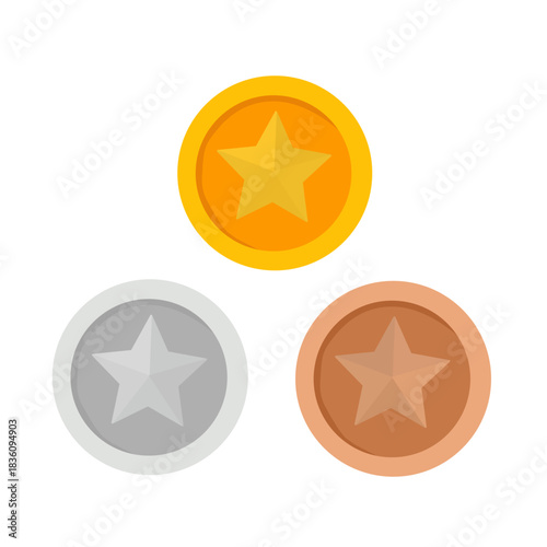 Gold, Silver, Bronze Medal award