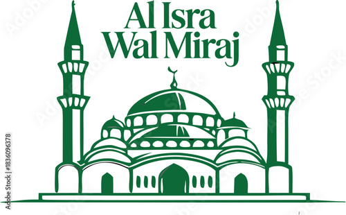 Al isra Wal miraj (Muslim religious festival night when Mohammed S.A.W travel in night) night of travel 