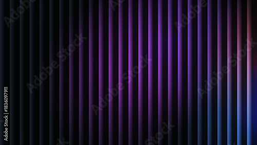 Abstract Modern Dark Purple Blue Pink Gradient Geometric Striped Background Illustration