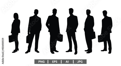 Dynamic team of business professionals ready to drive success forward