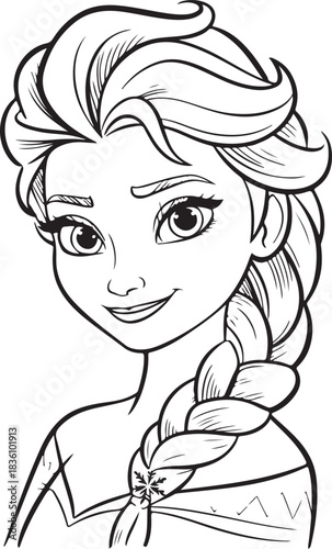 Elsa Face Icon Svg Png, Cut Ready Digital Design For Cricut Silhouette, this princess saves herself svg
