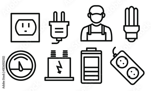 Electricity Icon Pack 