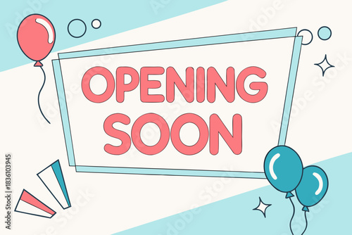 Opening Soon 2025 New Store Launch Grand Opening Countdown