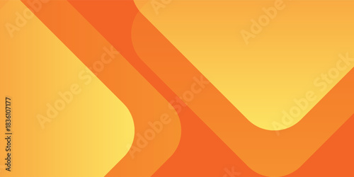 Abstract orange and yellow geometric background. Dynamic shapes composition. vintage gemetric old pattern