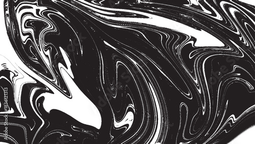 Ebru art. Traditional Turkish Ebru technique. Color paint ebru with waves and tile pattern. Vector illustration,