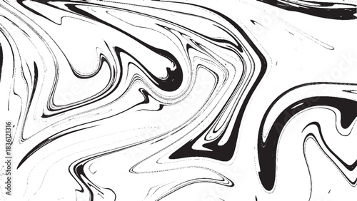 Ebru art. Traditional Turkish Ebru technique. Painting on water transfered on highly textured paper or cloth. Color paint ebru with waves and tile pattern.