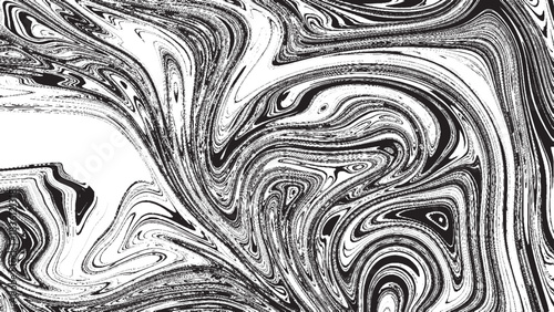 Ebru art. Traditional Turkish Ebru technique. Painting on water transfered on highly textured. Color paint ebru with waves and tile pattern.