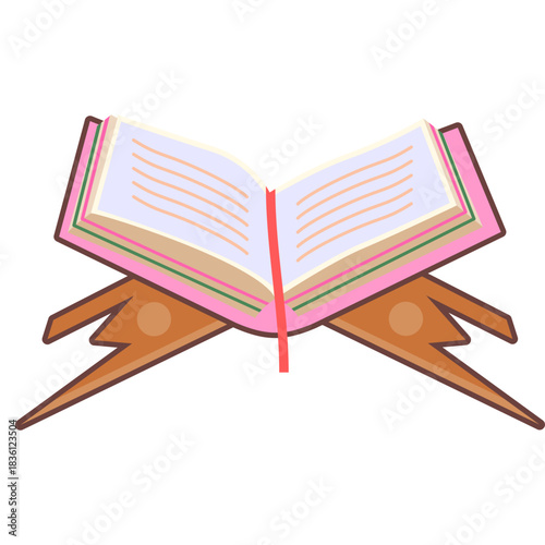 Quran Flat Icon Design