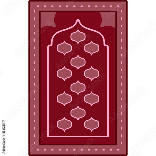 Payer Mat Flat Icon Design