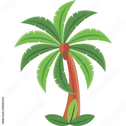 Palm Flat Icon Design