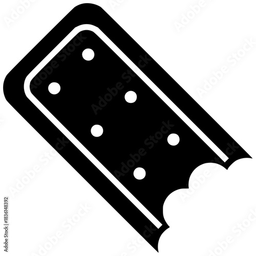 dessert illustration cookie silhouette shortbread logo biscuit icon pastry outline bakery delicious sweet food snack sugar tasty breakfast homemade shape wooden vector graphic background