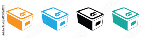 Colorful storage boxes offer organization solutions online