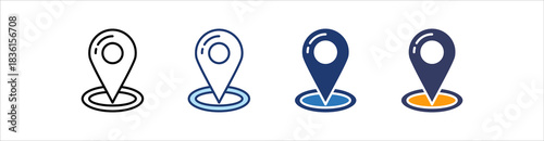 Placeholder Icon Set Multiple Style Collection